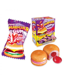 Bonbons - Burger Gum - Bubble Gum - Fini - Halal