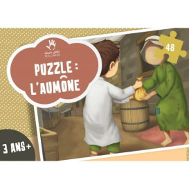 Puzzle l'Aumône - ZAKAT - 48 Pièces - Muslim Kid - 3 ans+