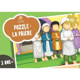 Puzzle La Prière - SALAT - 48 Pièces - Muslim Kid - 3 ans+