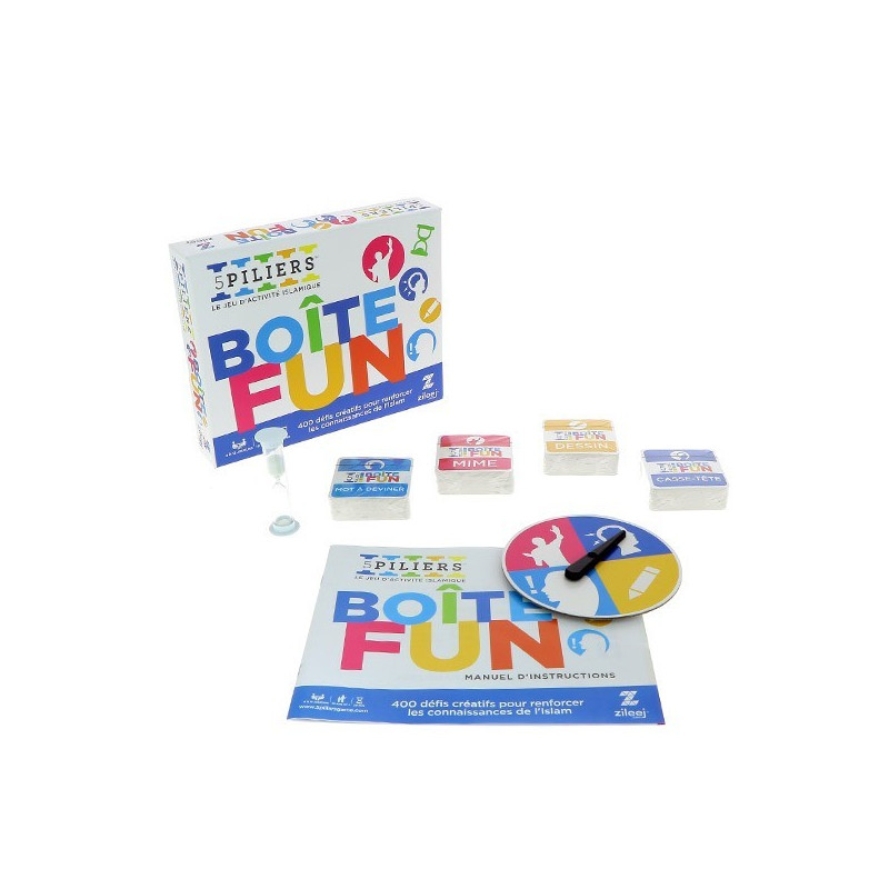 Boîte Fun - Jeu 5 Piliers édition - Jeu d'Activité Islamique