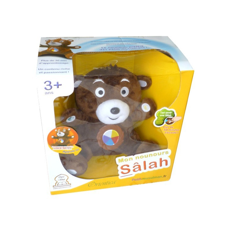 Mon Nounours Sâlah - Salah Mon Compagnon Préférer - C'est Facile et Amusant d'Apprendre sa Religion !