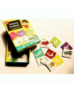 Lettres Arabes, 6 jeux en 1 . A partir de 3 ans