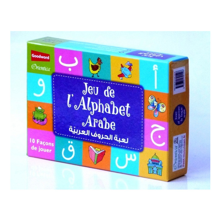 Jeu Apprendre l'Alphabet Arabe - 10 Façons de Jouer - GoodWord - A partir de 3 ans Jeu Apprendre l'Alphabet Arabe - 10 Façons de Jouer - GoodWord - A partir de 3 ans