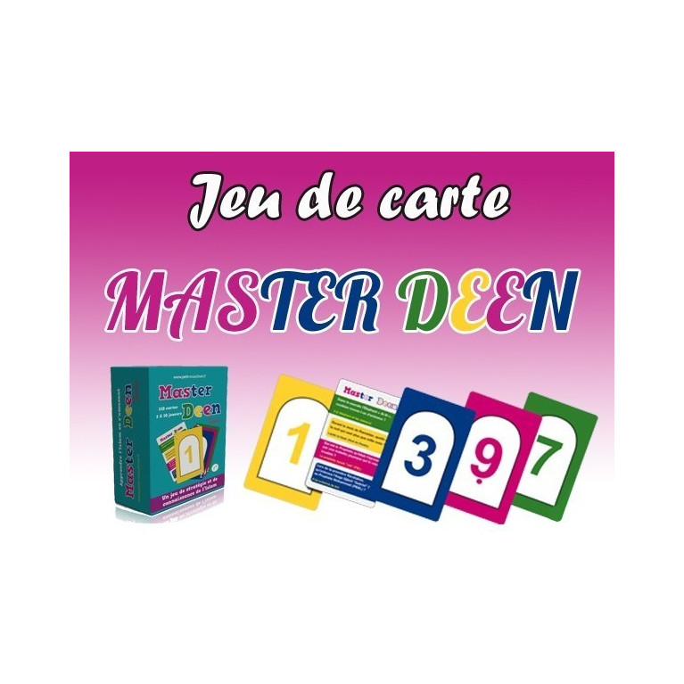 Master Deen Junior 1 - Jeu de Cartes à Partir de 7 Ans