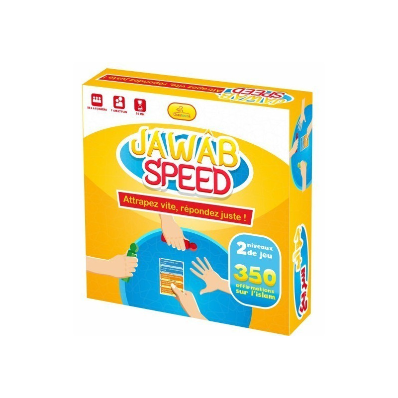 Jeu de Société, Jawab Speed, Attrapez vite, Répondez Juste !