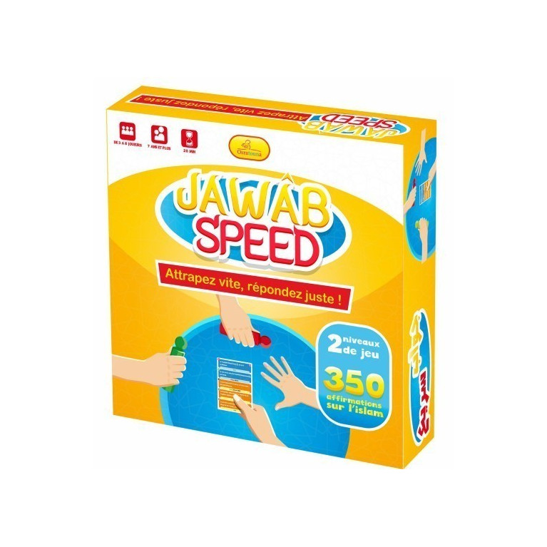 Jeu de Société, Jawab Speed, Attrapez vite, Répondez Juste !