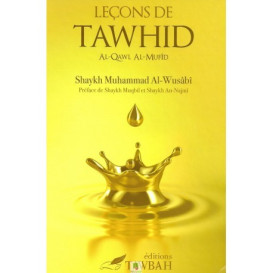 Leçons de Tawhid - Edition...